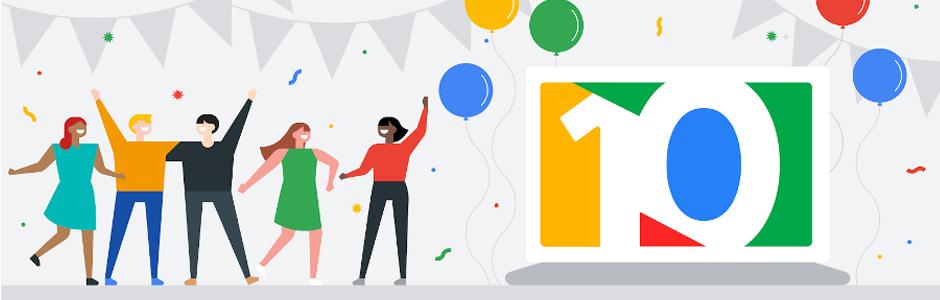 Econocom fête les 10 ans du Chromebook !