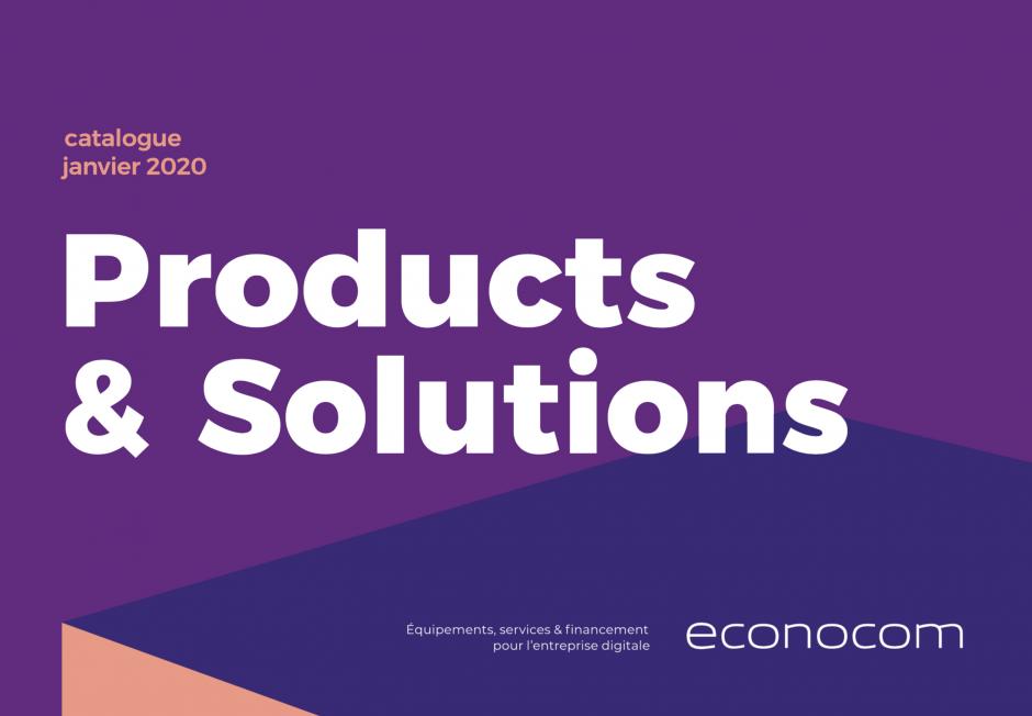 Catalogue Products & Solutions Janvier 2020