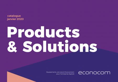 Catalogue Products & Solutions Janvier 2020